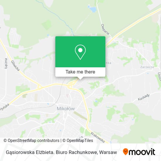 Gąsiorowska Elżbieta. Biuro Rachunkowe map