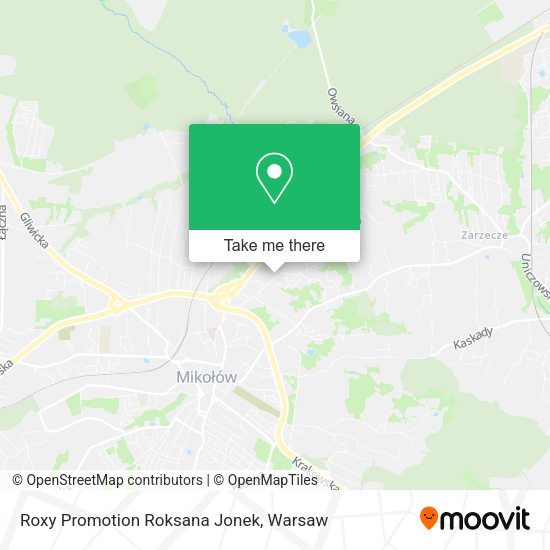 Roxy Promotion Roksana Jonek map