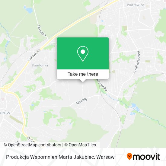 Produkcja Wspomnień Marta Jakubiec map