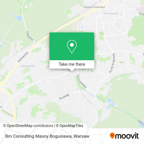 Bm Consulting Masny Boguslawa map