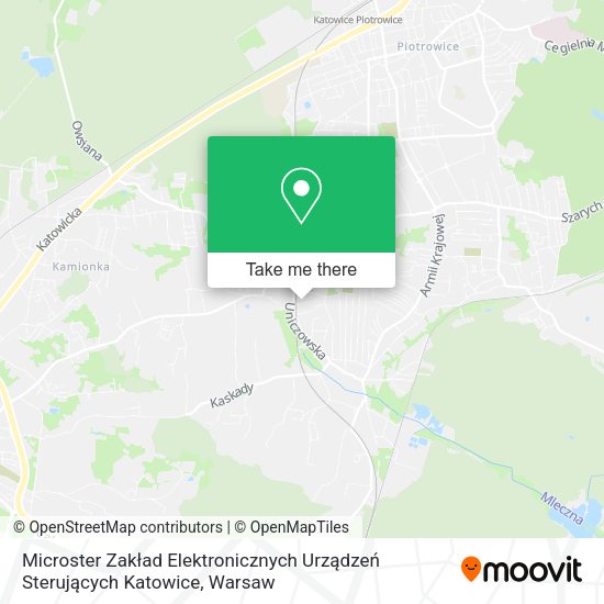 Microster Zakład Elektronicznych Urządzeń Sterujących Katowice map