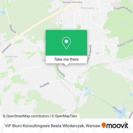 VIP Biuro Konsultingowe Beata Włodarczak map