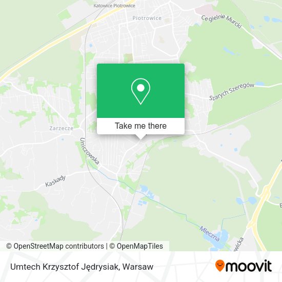 Umtech Krzysztof Jędrysiak map