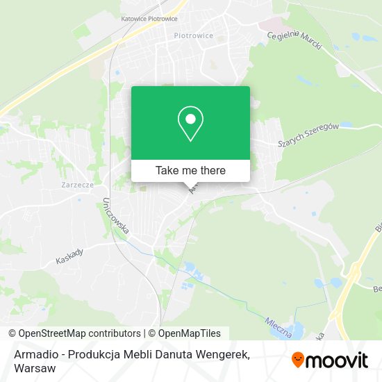 Armadio - Produkcja Mebli Danuta Wengerek map