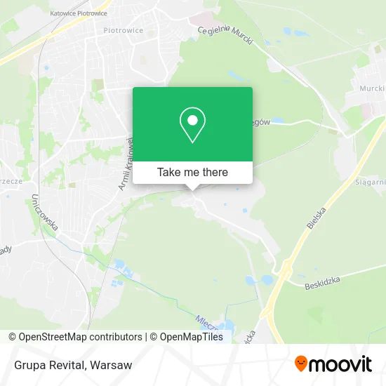 Карта Grupa Revital