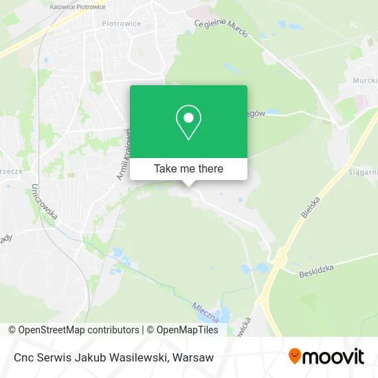 Карта Cnc Serwis Jakub Wasilewski