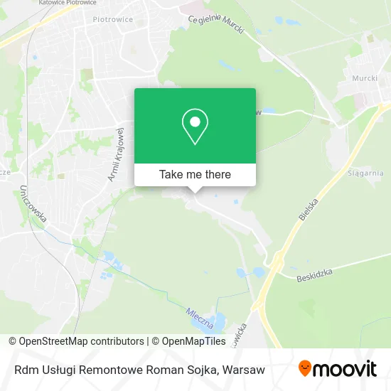Rdm Usługi Remontowe Roman Sojka map