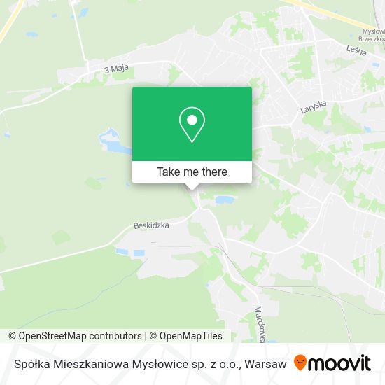 Spółka Mieszkaniowa Mysłowice sp. z o.o. map