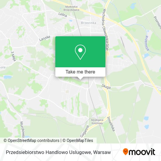 Przedsiebiorstwo Handlowo Uslugowe map