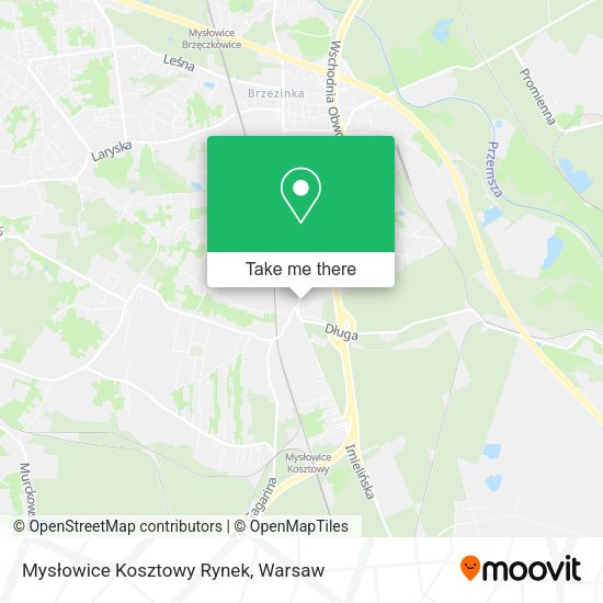 Mysłowice Kosztowy Rynek map