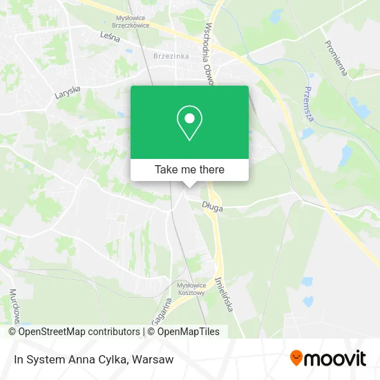 Карта In System Anna Cylka