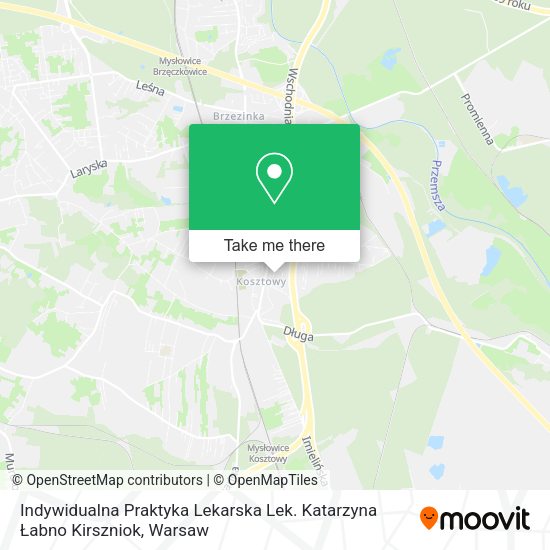 Indywidualna Praktyka Lekarska Lek. Katarzyna Łabno Kirszniok map