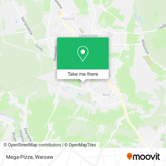 Карта Mega-Pizza