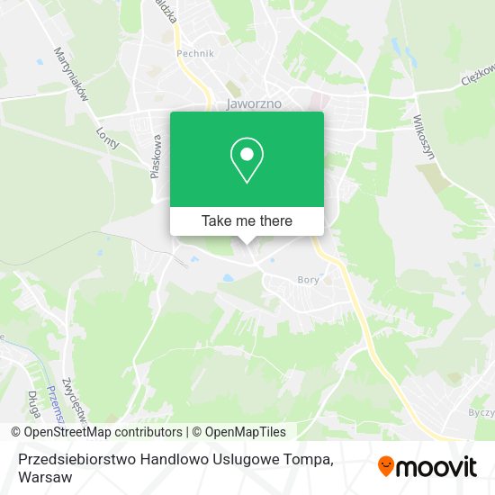 Przedsiebiorstwo Handlowo Uslugowe Tompa map