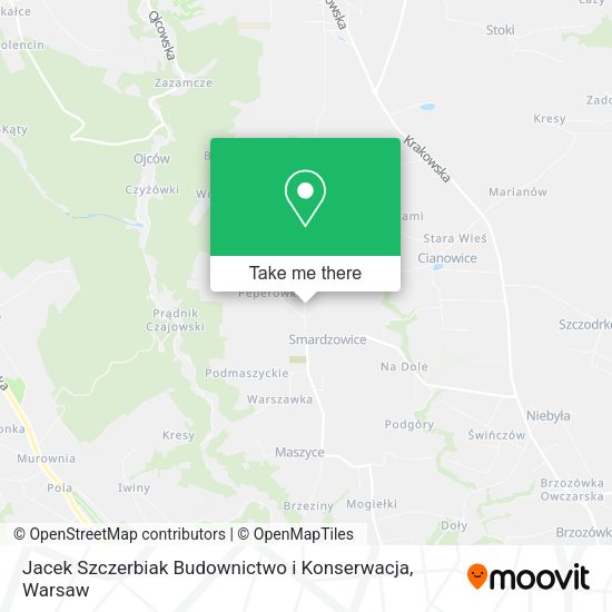 Jacek Szczerbiak Budownictwo i Konserwacja map