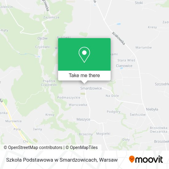 Szkoła Podstawowa w Smardzowicach map