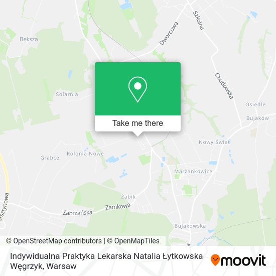 Indywidualna Praktyka Lekarska Natalia Łytkowska Węgrzyk map