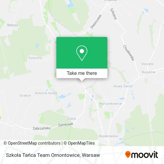 Szkoła Tańca Team Ornontowice map