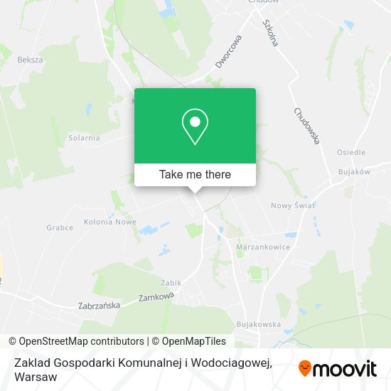 Zaklad Gospodarki Komunalnej i Wodociagowej map