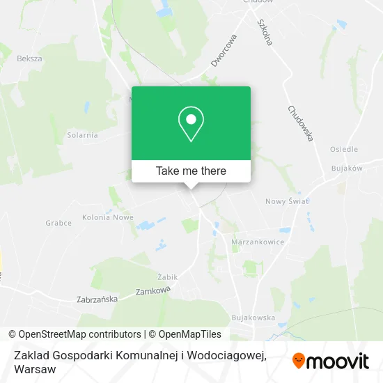 Карта Zaklad Gospodarki Komunalnej i Wodociagowej