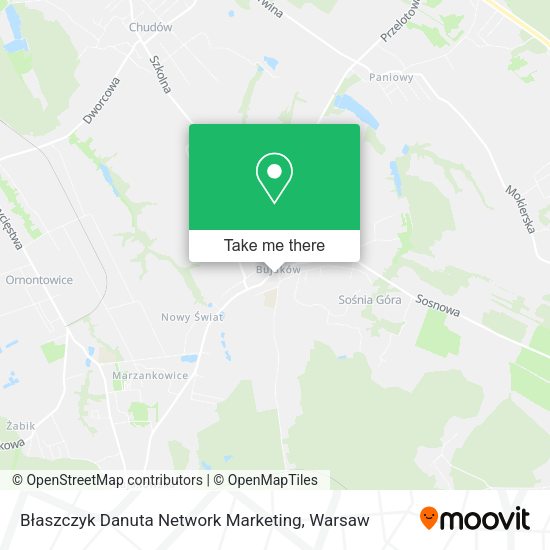 Błaszczyk Danuta Network Marketing map