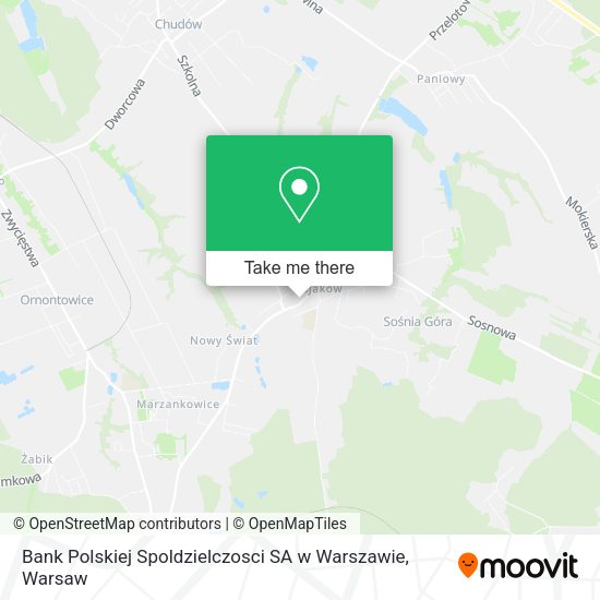 Bank Polskiej Spoldzielczosci SA w Warszawie map