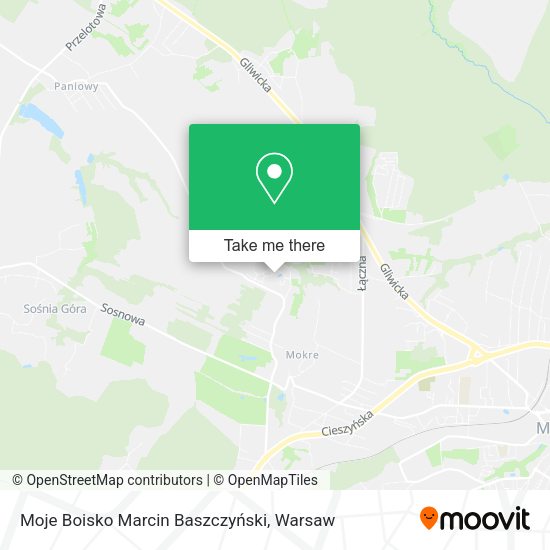 Moje Boisko Marcin Baszczyński map