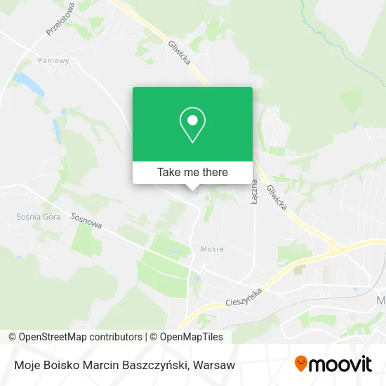 Карта Moje Boisko Marcin Baszczyński