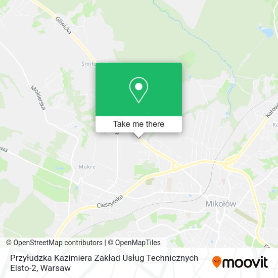 Przyłudzka Kazimiera Zakład Usług Technicznych Elsto-2 map