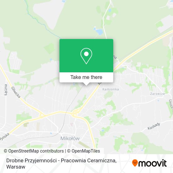 Drobne Przyjemności - Pracownia Ceramiczna map