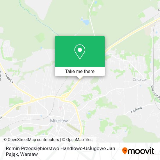 Remin Przedsiębiorstwo Handlowo-Usługowe Jan Pająk map