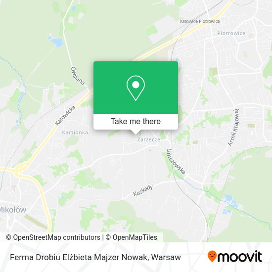 Ferma Drobiu Elżbieta Majzer Nowak map