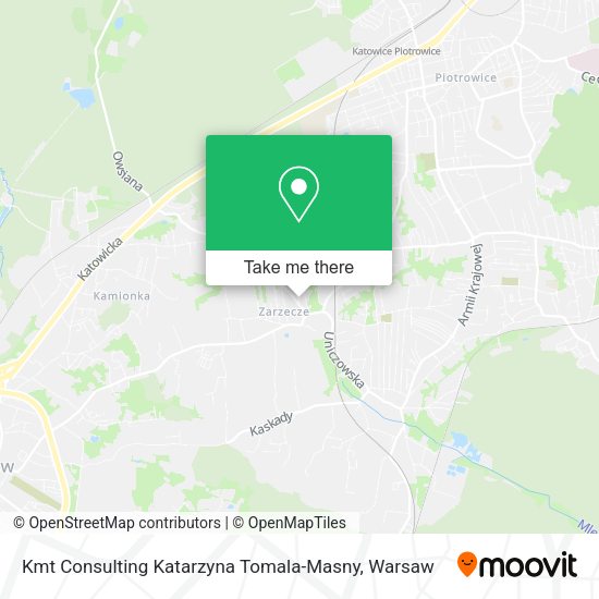 Kmt Consulting Katarzyna Tomala-Masny map