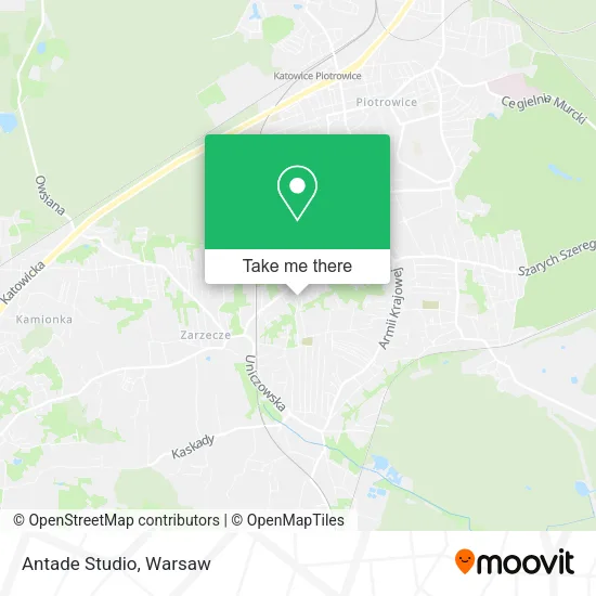 Карта Antade Studio