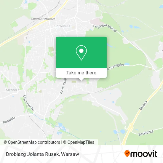 Карта Drobiazg Jolanta Rusek