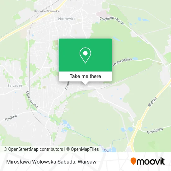 Mirosława Wolowska Sabuda map
