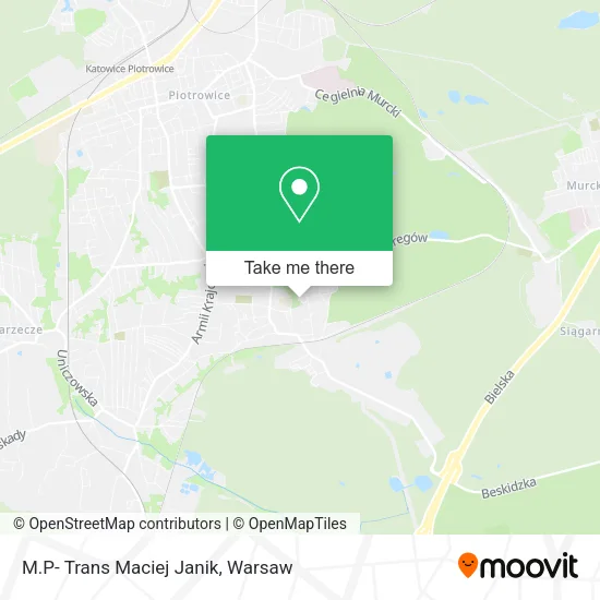 Карта M.P- Trans Maciej Janik