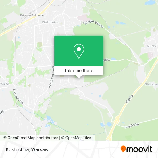 Карта Kostuchna