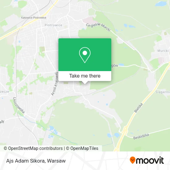 Карта Ajs Adam Sikora