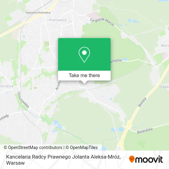 Kancelaria Radcy Prawnego Jolanta Aleksa-Mróz map