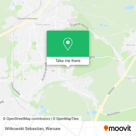 Карта Witkowski Sebastian