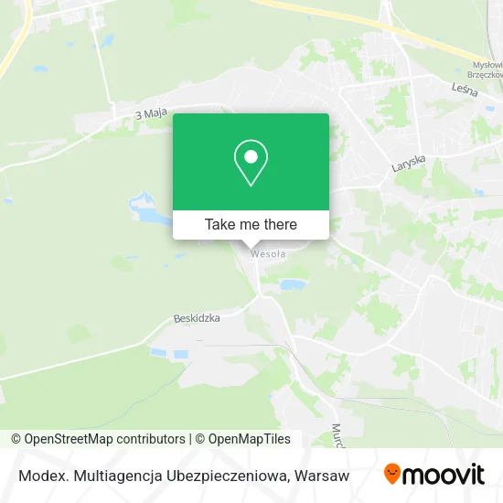 Modex. Multiagencja Ubezpieczeniowa map