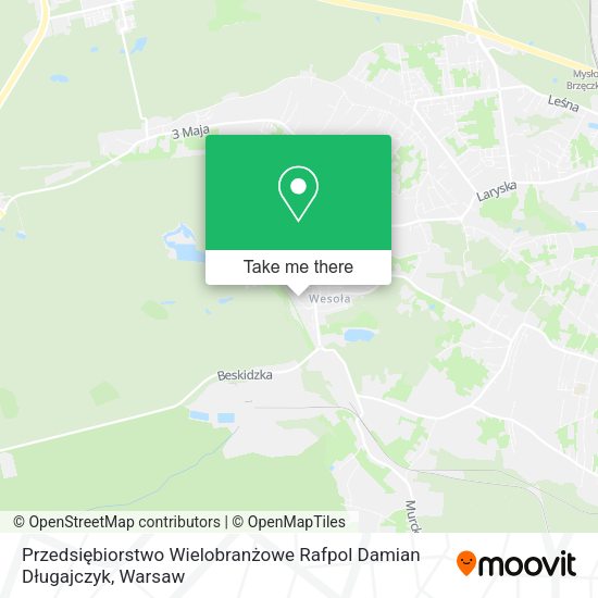 Przedsiębiorstwo Wielobranżowe Rafpol Damian Długajczyk map