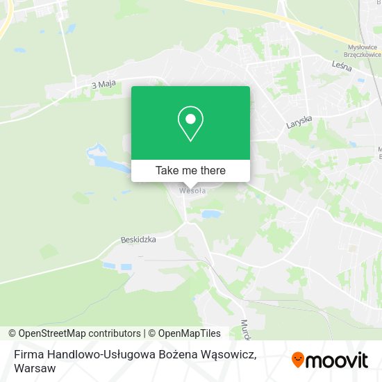 Firma Handlowo-Usługowa Bożena Wąsowicz map