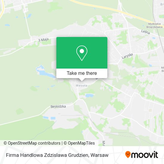 Firma Handlowa Zdzislawa Grudzien map