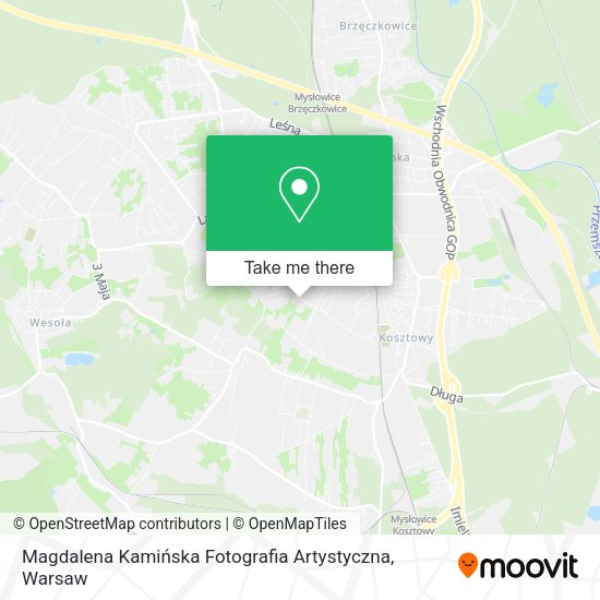 Magdalena Kamińska Fotografia Artystyczna map