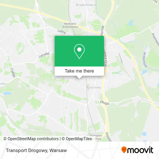 Карта Transport Drogowy