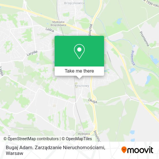 Bugaj Adam. Zarządzanie Nieruchomościami map