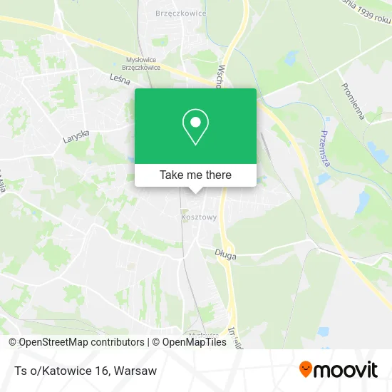 Карта Ts o/Katowice 16