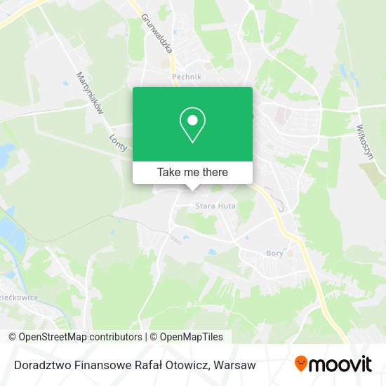 Doradztwo Finansowe Rafał Otowicz map